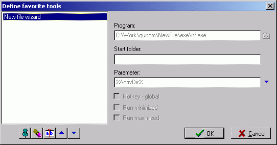 Add New File to freeCommander